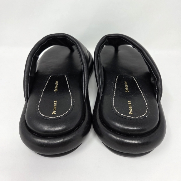 Proenza Schouler - Pipe leather thong sandals - Picture 3 of 6